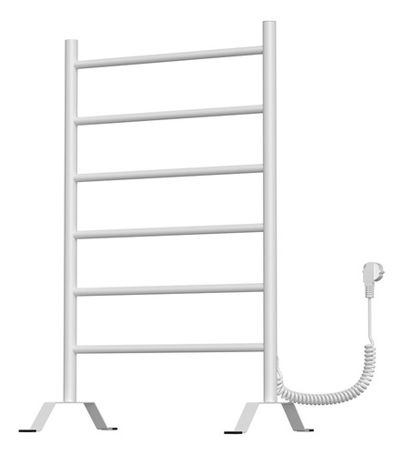 Toallero Eléctrico Gloa De Pared Y Pie 80w Color Blanco