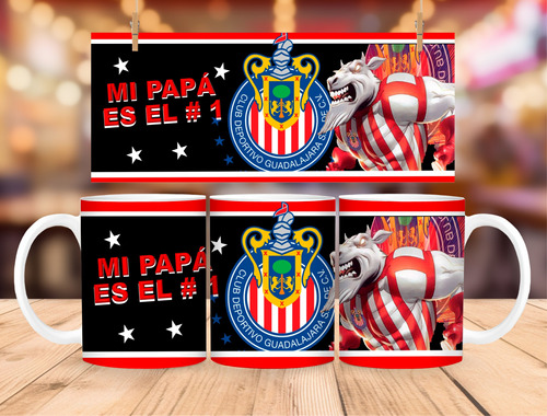Tazas De Cafe Personalizadas Equipo Futbol Liga Mexicana #4