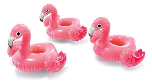 Intex Floating Flamingo Titulares Inflables Para Bebidas, Pa