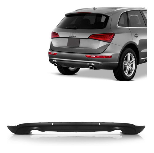 Saia Spoiler Parachoque Traseiro Audi Q5 13 14 15 2016 2017