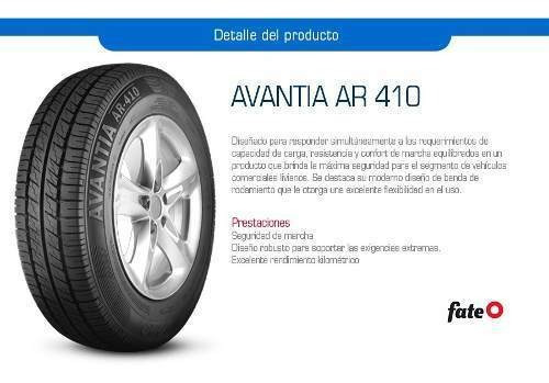 Kit 2 Neumáticos Fate Avantia 195 75 R16 107/105r Cava 6c