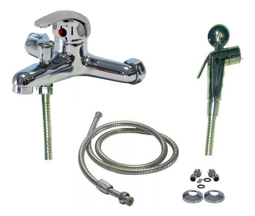 Bidet Externo Fría Y Caliente Para Pared, Duchador Con Gatillo Estilo Brasilero Europeo, Naffull Vertical O Horizontal