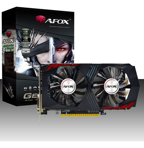 Placa De Video Afox Geforce Gtx750ti 4gb Gddr5 128 Bits - Hd