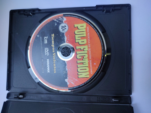 Pulp Fiction. Tiempos Violentos Tarantino Película Dvd (Usado)