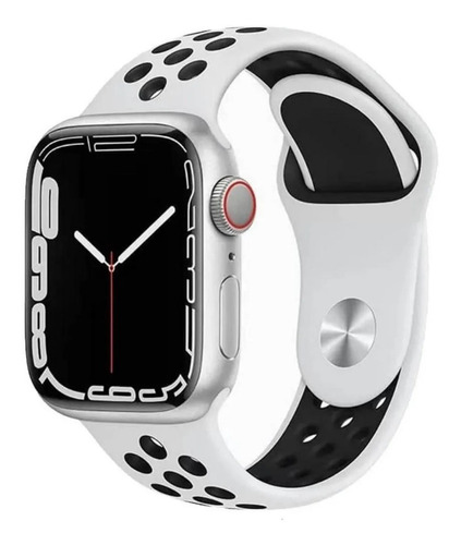 Reloj Smartwatch Plus+ Blanco Bluetooth Android Ios Netmak
