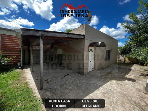 Casa 1 Dorm. En Venta - Calle Escalada Y 132 - General Belgrano.