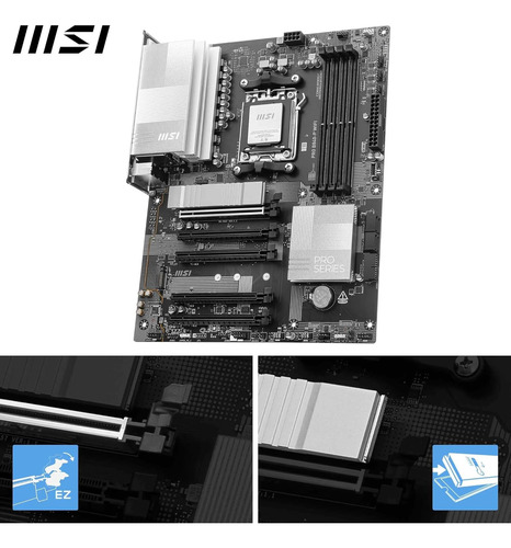 Placa Base Wifi Msi Pro B840-p, Atx, Compatible Con Amd Ryze