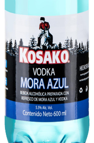 Fusión Kosako Azul Pet 600 Ml