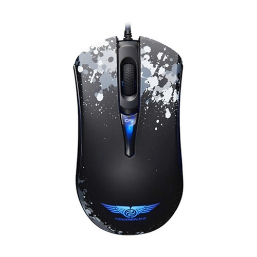 Mouse Gamer Newmen Gx2 3200dpi Usb Preto Com Led