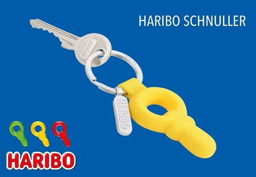 Llavero Troika Haribo Schnuller Color Amarillo
