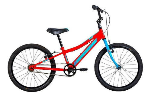 Bicicleta Infantil Groove Ragga Aro 20 Laranja/azul/verde Cor Vermelho