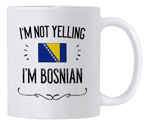 Recuerdos Y Regalos De Orgullo De Bosnia. No Estoy Grit...