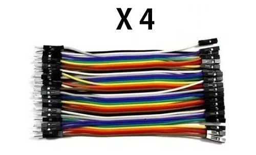 Cable Dupont Hembra Y Macho Todo Tipo 30cm Arduino 