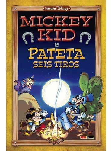 Imagem 1 de 1 de Livro Mickey Kid E Pateta Seis-tiros