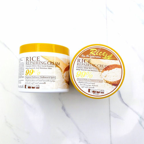Crema Facial Reparador Hidratante Arroz Rice Wokali