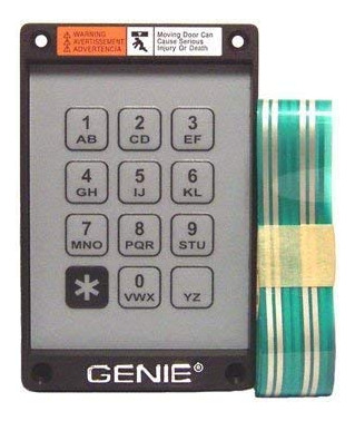 Genie Abridor Puerta Cochera Kep-1 Entrada Llave Teclado # S