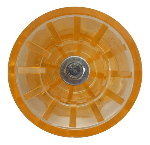 Imagen 4 de 8 de Rodillo De Goma Translucido Doble Cono 3 Elementos Ø132mm