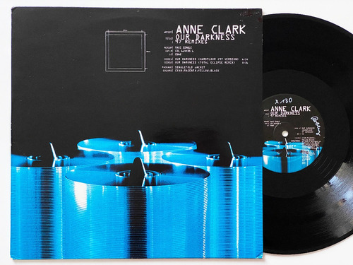 Anne Clark - Our Darkness ('97 Remixes) Vinilo Germany Nm/ex