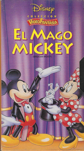El Mago Mickey Vhs Walt Disney Max_wal Vhs