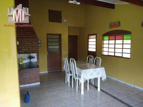 Imagem 2 de 30 de Linda Chácara Com Escritura, 03 Dormitórios, Pomar E Ótimo Bairro, Pertinho Da Cidade À Venda, 1000 M² Por R$ 425.000 - Zona Rural - Pinhalzinho/sp - Ch0590