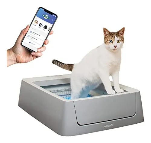 Caja de arena para gatos automatica arenero gato autolimpiable automatico  nuevo