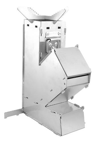 Estufa De Cohete Para Acampar De Acero Inoxidable Para