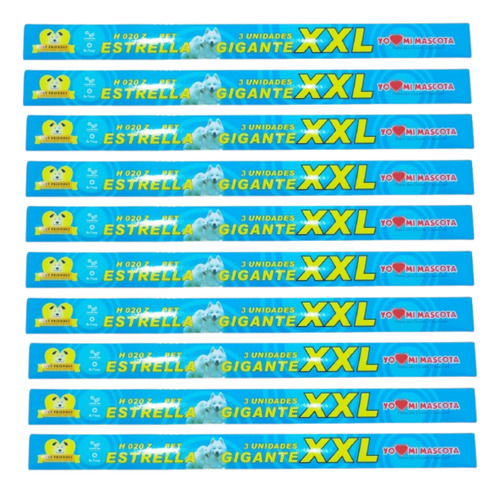 Estrellita Estrellón Grande 60cm - 30 Unid (10 Pack X3 Unid)