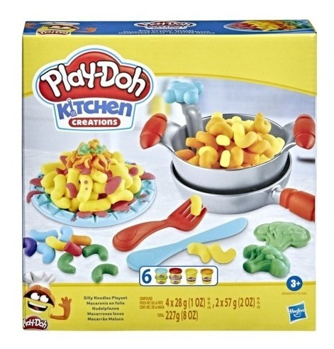 Massinha Play Doh Kitchen Creations Macarrão Maluco Hasbro