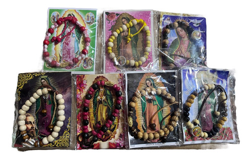 Pulsera Virgen De Guadalupe 50 Piezas