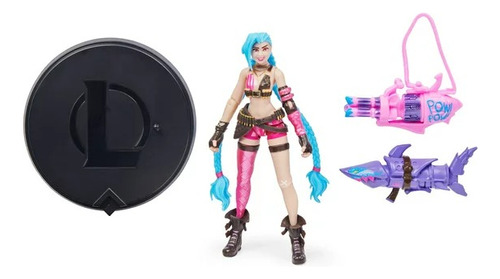 League Of Legends Jinx The Champion Collection Spinmaster Eg