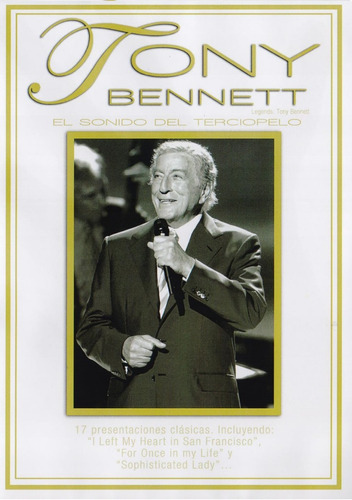 Tony Bennett El Sonido Del Terciopelo Concierto Dvd
