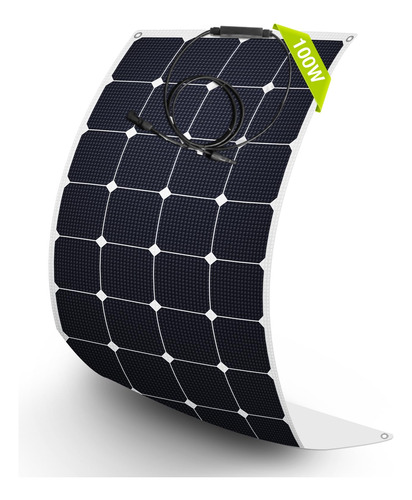 Panel Solar Semi-flexible De 50w 12v Elfeland Sin Rejilla