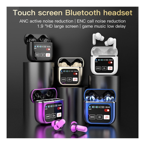 Auricular Bluetooth Táctil Con Cancelación De Ruido Tws