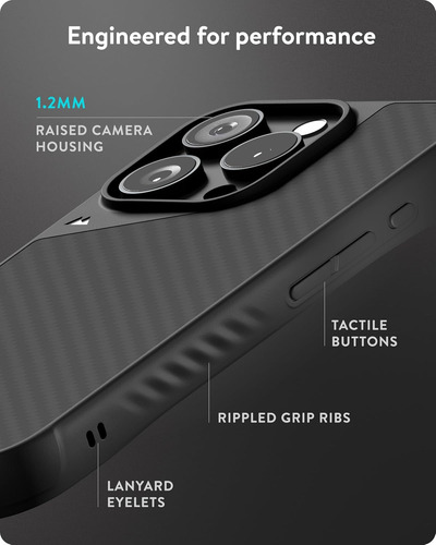 Capa Mous Para iPhone 16 Pro Max Compatível Com Magsafe - Li
