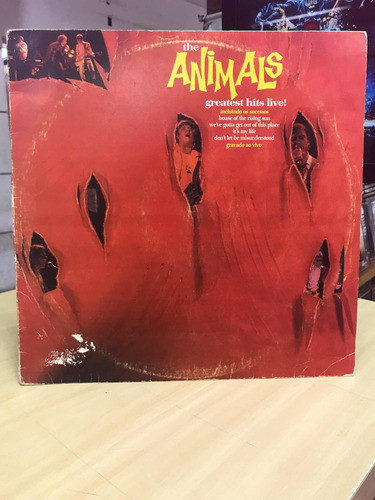 Lp - The Animals - Greatest Hits Live