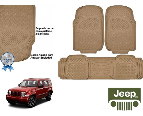 Tapetes Uso Rudo Beige Rd Jeep Liberty 2009