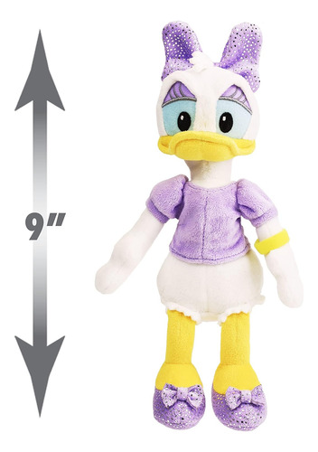 Disney Junior Mickey Mouse Pequeño Peluche De Peluche Daisy
