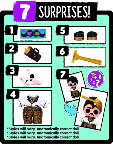 Lol Surprise Boys Series 5. Muñecos