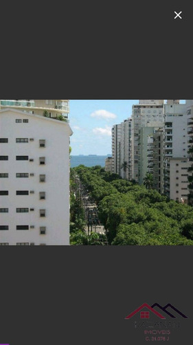 Triplex Para Venda No Boqueirão - Santos - 1253