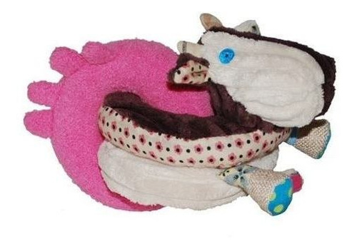 Muñeco De Peluche Aro Actividad Vaca Milkos Deglingos