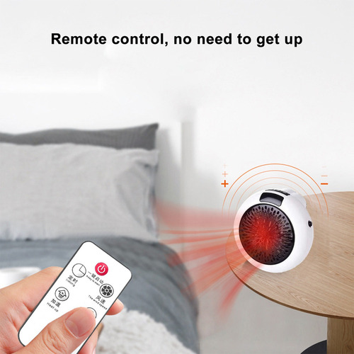 Calentador Eléctrico Portátil Con Control Remoto