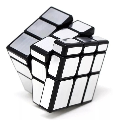 Cubo Rubik Mirror Plateado