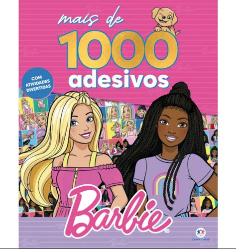 Livro Adesivos Barbie - Mais De 1000 Adesivos: Divirta-se Com Barbie E Suas Amigas Neste Livro Repleto De Atividades, Desenhos Para Colorir E Adesivos Para Colar Onde Quiser!