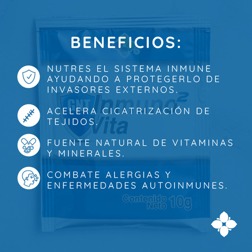 Suplemento Inmunovita Con Ganoderma Reichi 30 Sobre 10g 300g Polvo Para Preparar Bebidas A Base De Suero Leche Y Calostro Mejora Inmunidad Bienestar