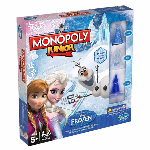 Monopoly Junior Edición Especial Frozen Original Hasbro