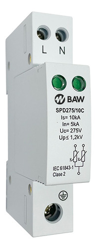 Protector Sobretensión Baw 10ka Rayos Descargas Atmosféricas