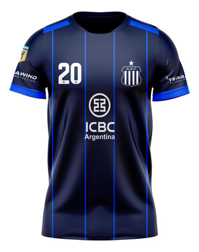 Camiseta Azul Concept Talleres De Cordoba 2024 Botta 20 Lpf