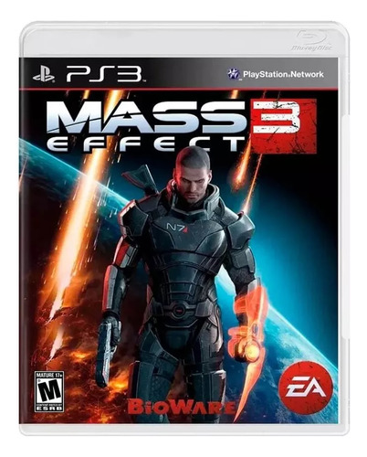 Mass Effect 3 Standard Edition Ps3 Midia Físico Original