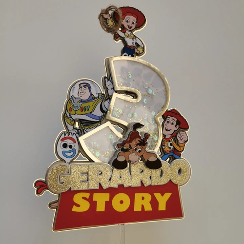 Cake Topper Toy Story (decoración Para Pasteles)