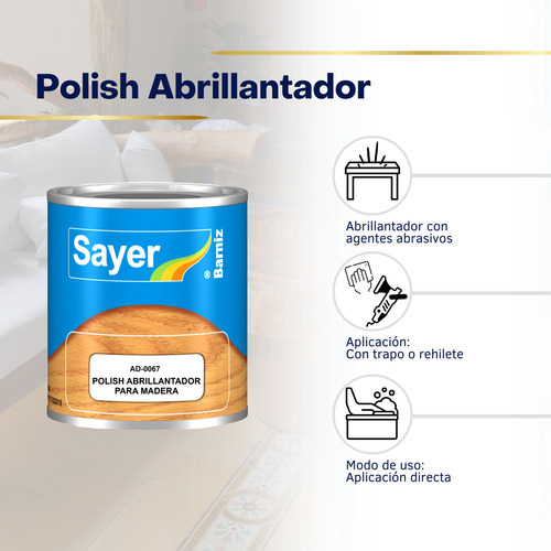Sayer-polish Abrillantador Y Pulidor Para Madera ***
